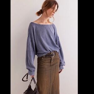 NWT Free People We the Free Ife Pullover